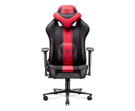 DIABLO Chairs X-PLAYER 2.0 Normal Size materiałowy karmazynowo-antracytowy - 1208664 - zdjęcie 2